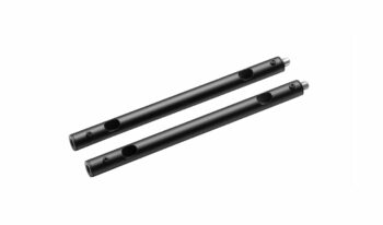 Heatstrip zwart verlengde montagebeugel (300mm)